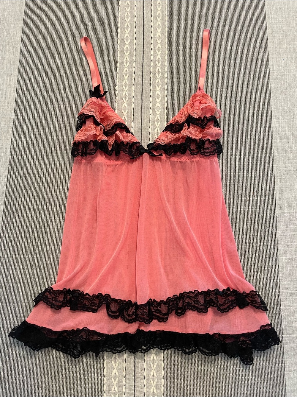 Vintage-Style Babydoll Slip Dress